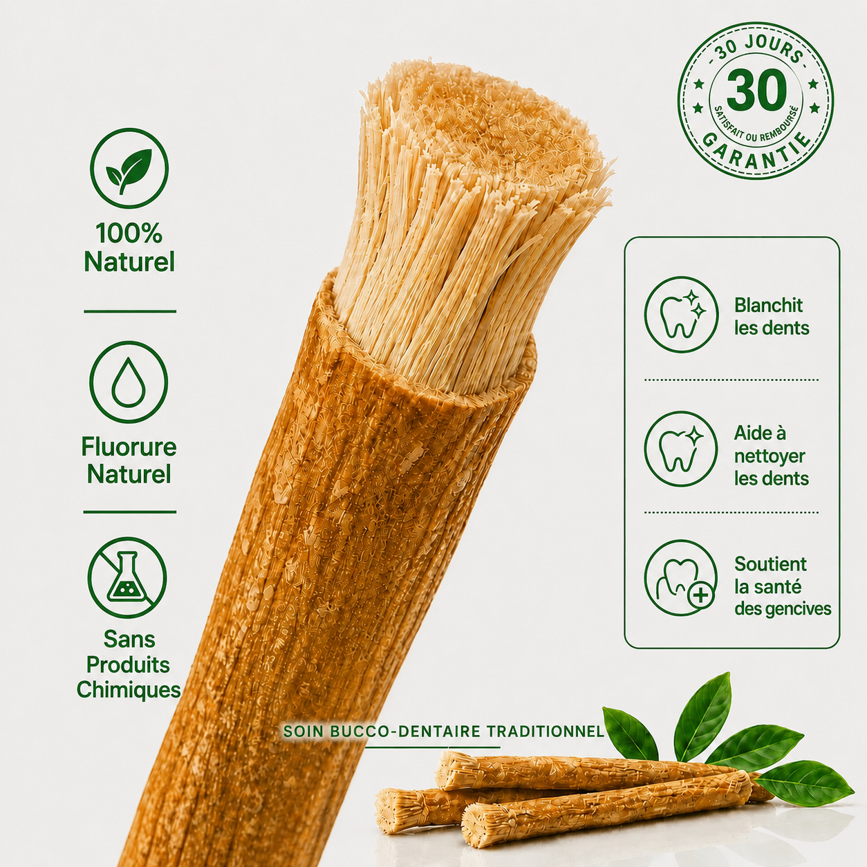 Miswak Merela — Brosse à dents naturelle