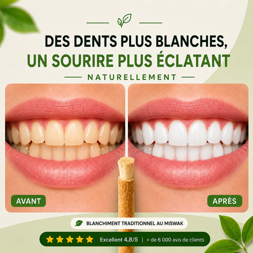 Miswak Merela — Brosse à dents naturelle